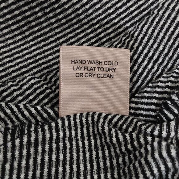 Philosophy High-Low Comfy T-Shirt Dress Striped Stretch Knit Great Cond - Med - Picture 8 of 8